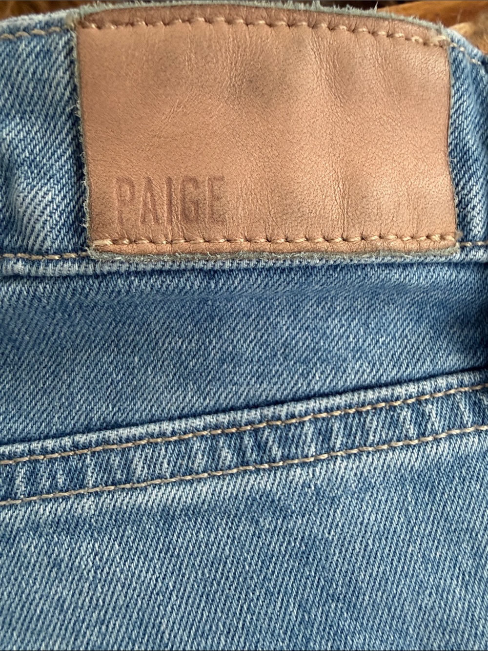 PAIGE Sarah Straight Ankle Denim Jeans - Picture 2 of 4